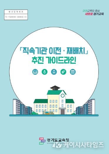 ‘직속기관 이전‧재배치 추진 가이드라인’ 표지