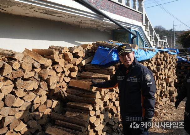 화목보일러 연료(가연물) 보관 장소 점검