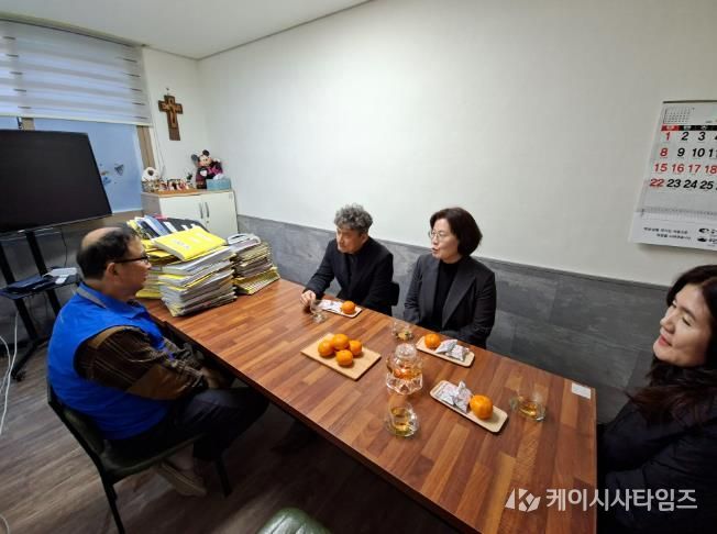 창원특례시 상수도사업소, 설 명절 앞두고 사회복지시설 위문