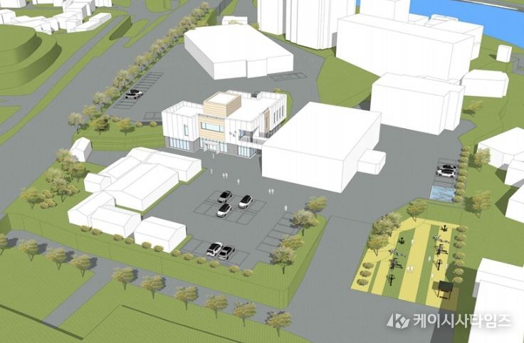 현북 문화복지커뮤니티센터 조감도