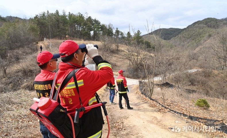 청송군, 산불 취약시기 맞아 선제적 대응체계 가동
