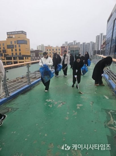 충북도, 혁신도시 설맞이 환경정화활동 전개