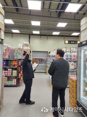 홍성소방서, 설 명절 대비 쇼핑센터 등 다중이용시설 불시단속 실시