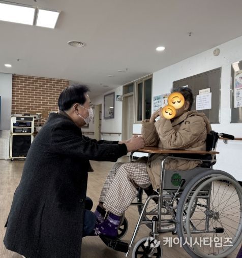 남진복 도의원, 설명절 맞아 사회복지시설 위문