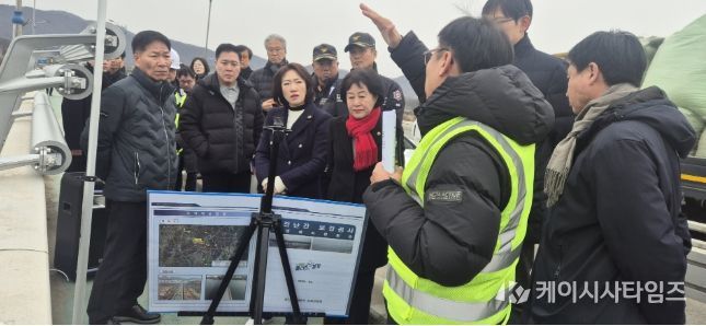 박명숙·이혜원 의원, 양평대교·양근대교 추락 방지 안전난간 설치 앞두고 현장 사전점검