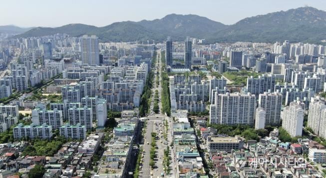 안양 평촌신도시 전경