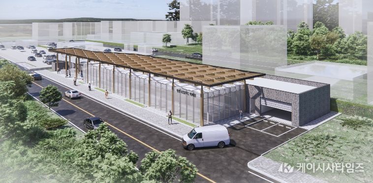 영천시 로컬푸드 직매장 조감도