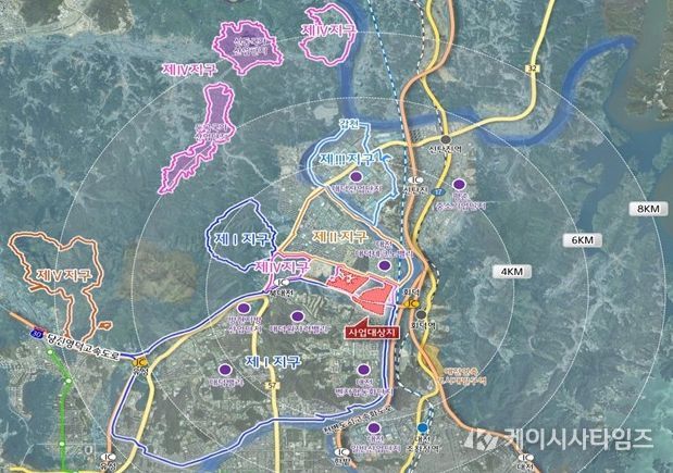 탑립ㆍ전민지구 특구개발사업 실시계획 승인
