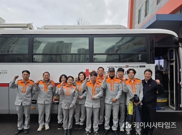 경산소방서 “경산 의용소방대, 19명 팔 걷어붙인‘생명 나눔 헌혈’”