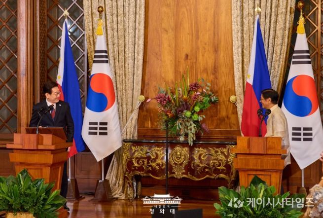 한·필리핀 공동언론발표(청와대)