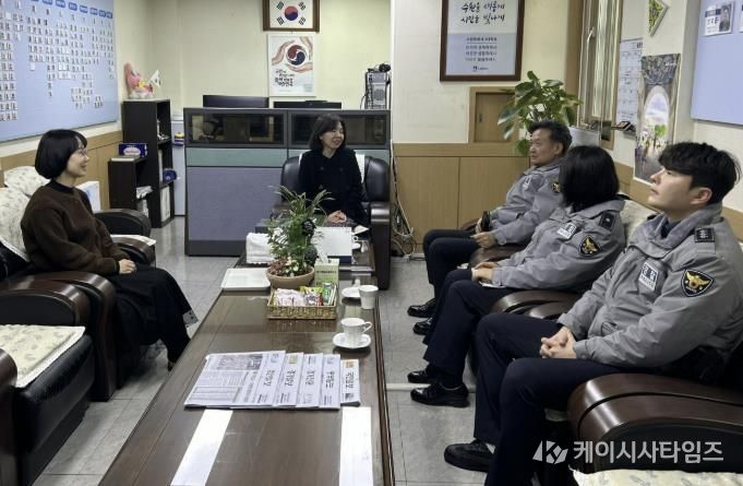수원시 팔달구 행궁동, 박숭각 행궁파출소 신임 소장과 지역 안전 협력 강화 모색
