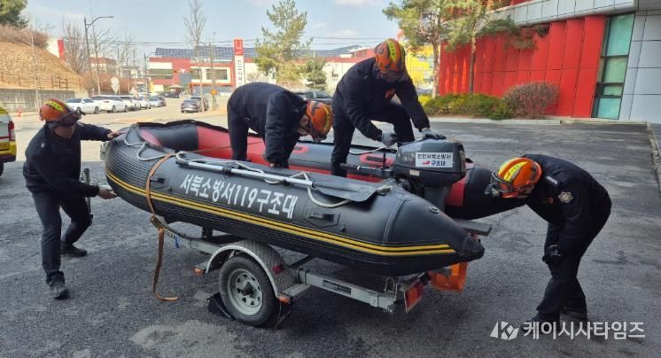 천안서북소방서, 해빙기 안전사고 선제 대응