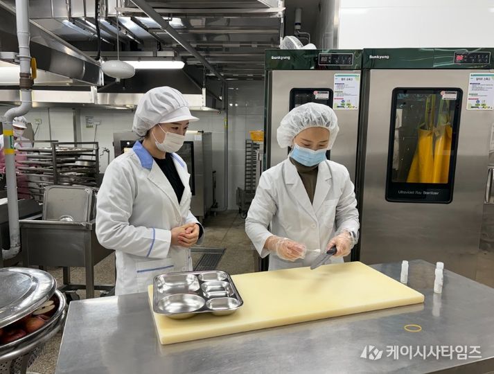 , 학교급식 안전 위한 미생물 검사 실시