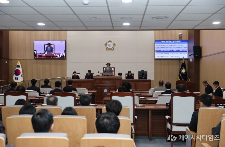 임시회 폐회(본회의장)