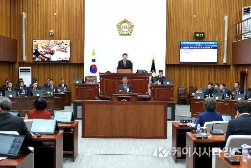 경주시의회, 제296회 임시회 개회