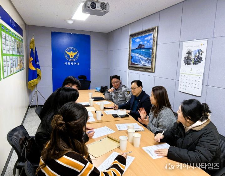 김춘수 서구의원, 간재울초 금연환경 조성 현장 간담회 개최