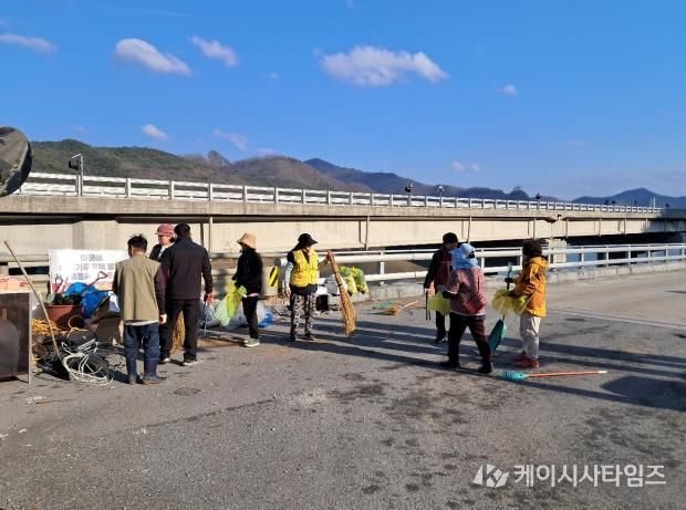 심곡리 마을 환경정화 활동