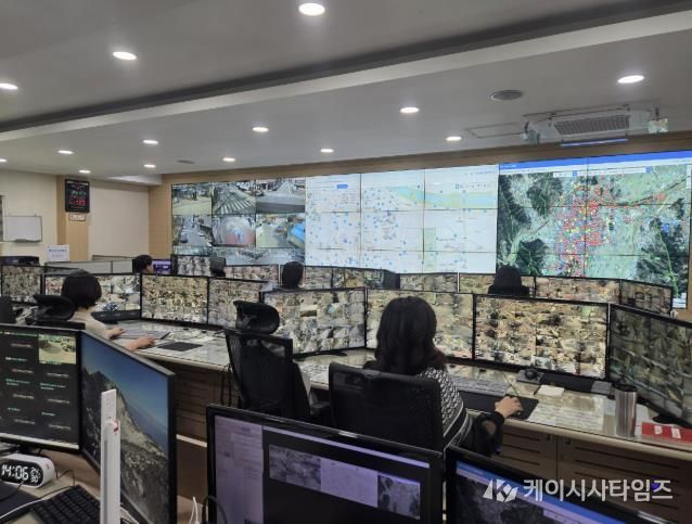 상주시 CCTV통합관제센터