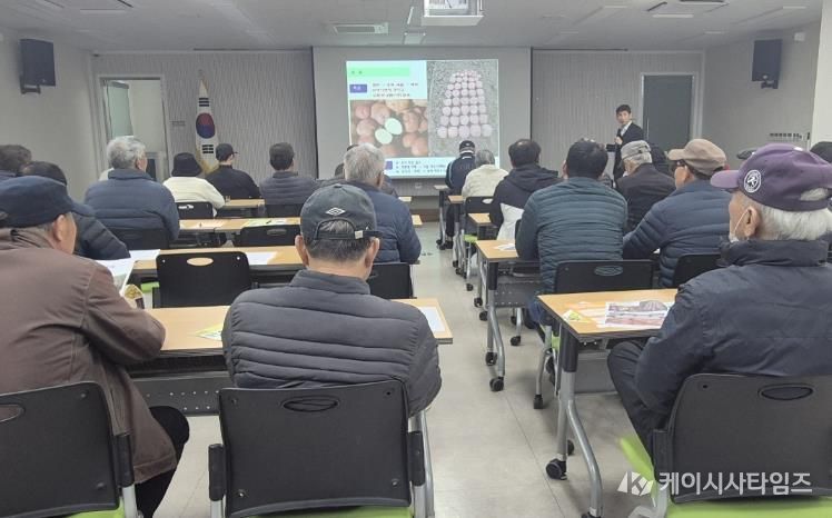 안성시 서부농업기술상담소, 기후변화 대응 고품질 감자 재배 기술 교육 실시