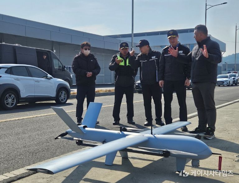 VTOL 무인기 해상 시범운용 실시