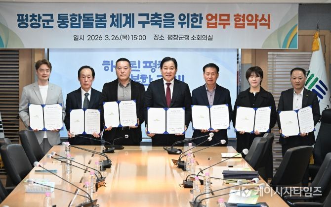 평창군, 6개 전문 기관과 「Care on 평창, 통합 돌봄」 업무 협약 체결