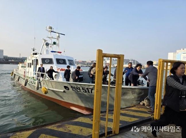옹진군, 서해수호의 날 기념식 참석 연평면 주민 이동 지원