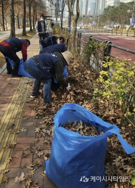수원시 영통구 광교2동, 호우대비 대청소 실시