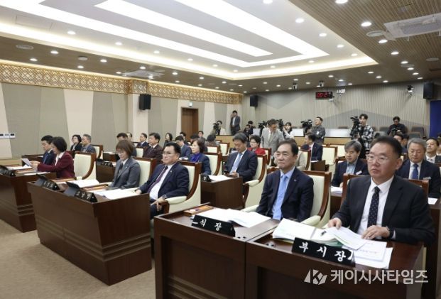 제261회 임시회 제2차 본회의 전경