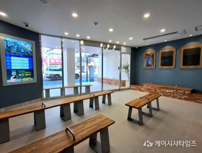 강릉시, 신영극장 버스 기다림 쉼터 조성