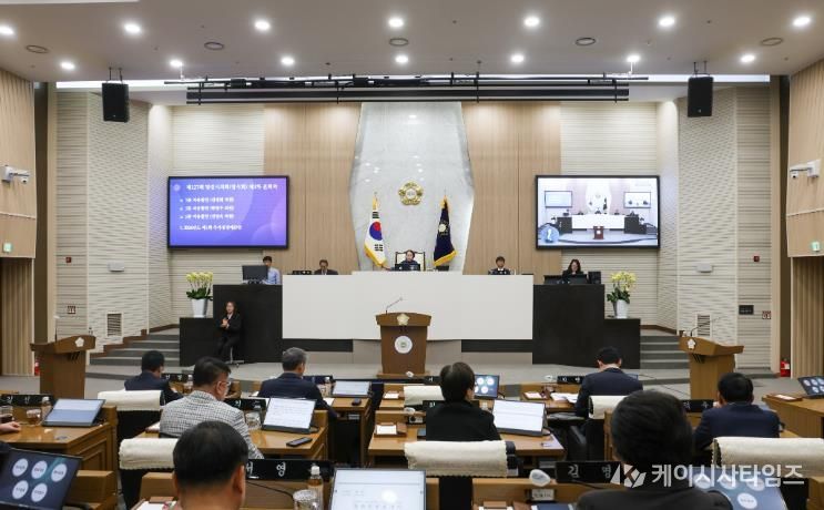 임시회 폐회 사진