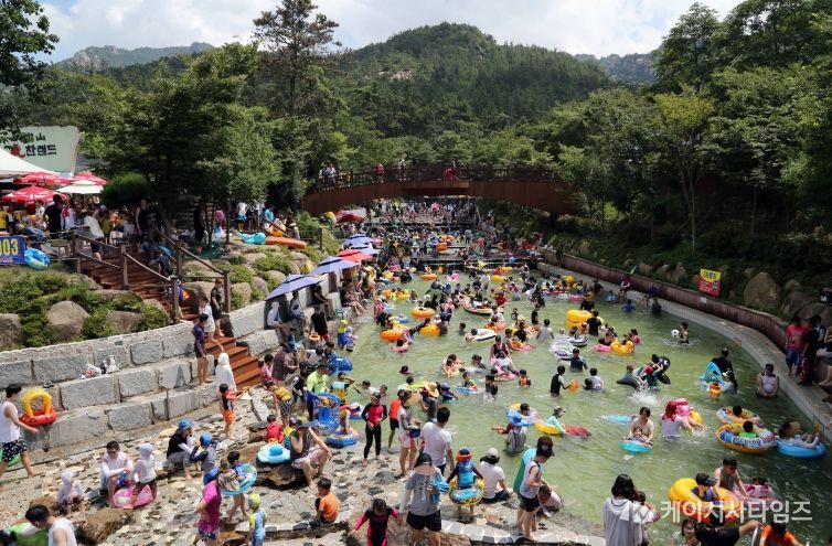 물놀이- 월출산기찬랜드
