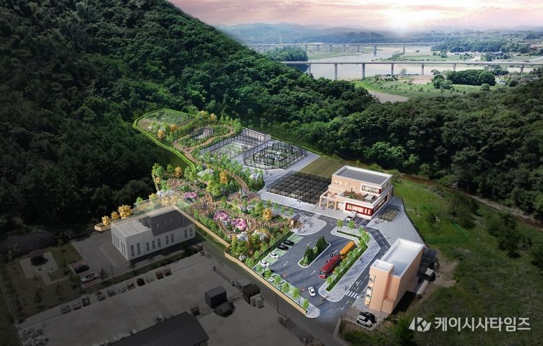 경기북부야생동물생태관찰원 조감도