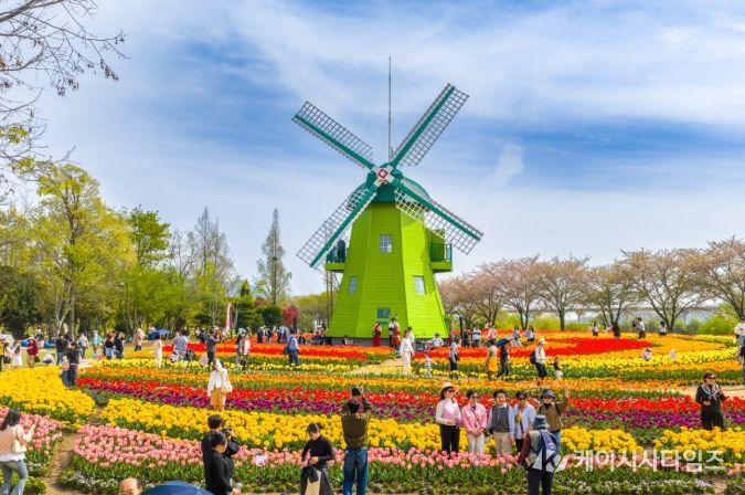 순천만국가정원, 주말 10만 관람객 방문