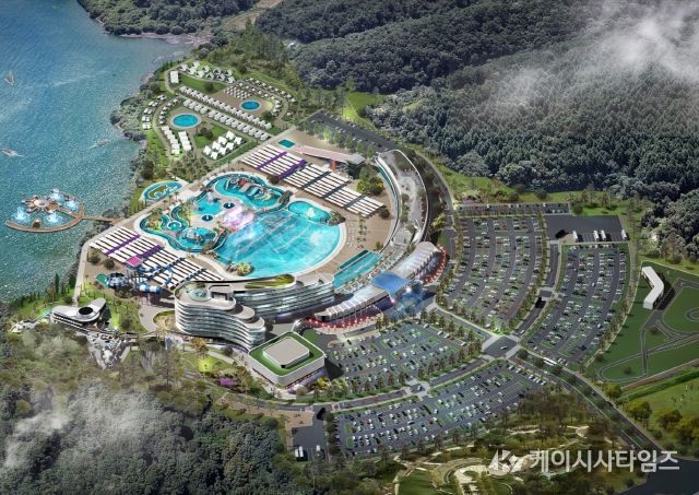 청주시, 1천500억원 관광시설 민간자본 유치 협약 체결. 사진(예상조감도)