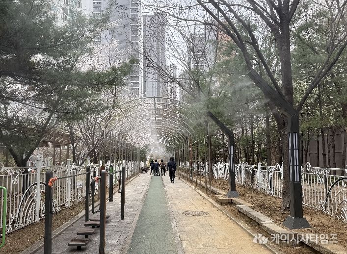 인천 동구, 폭염 대비‘쿨링포그’ 설치 완료